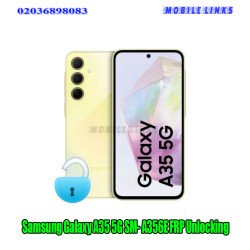 Samsung Galaxy A35 5G SM- A356E FRP Unlocking Service